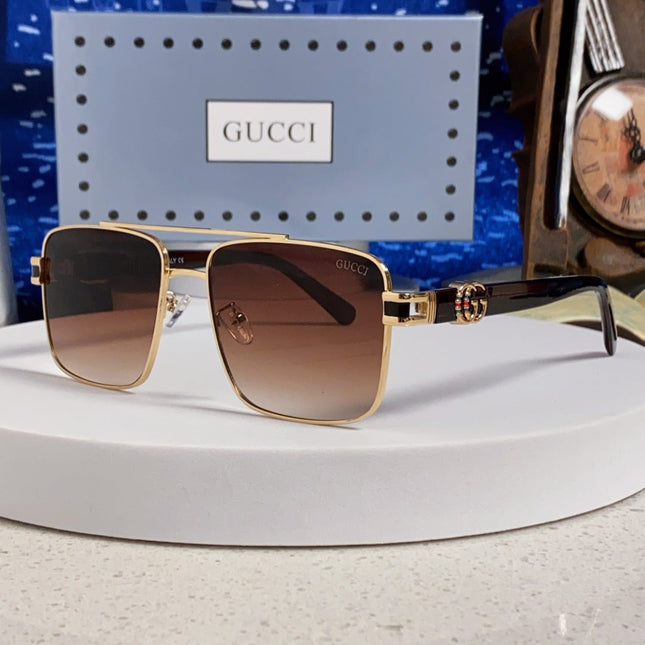 GUCCI 26S SQUARE FRAME IN METAL 426394