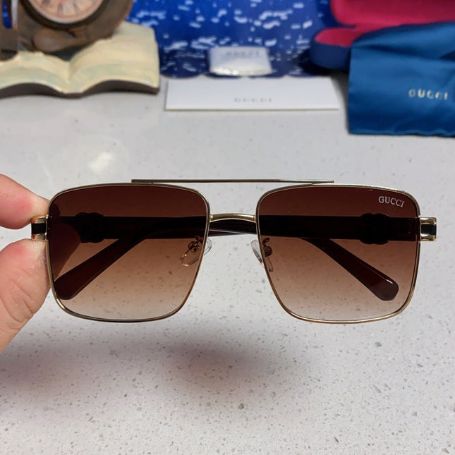 GUCCI 26S SQUARE FRAME IN METAL 426394