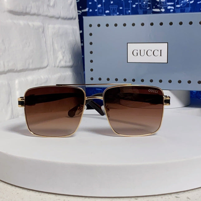 GUCCI 26S SQUARE FRAME IN METAL 426394