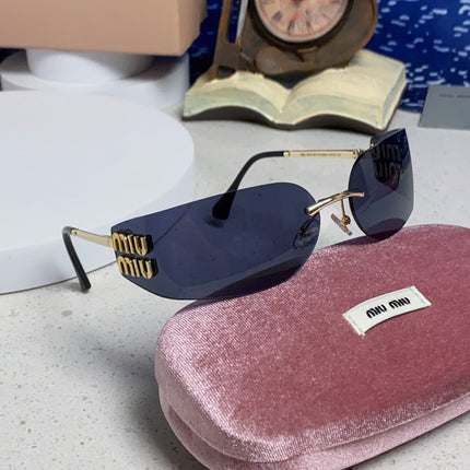 MIUMIU 26S SHIELD FRAME IN METAL 436119