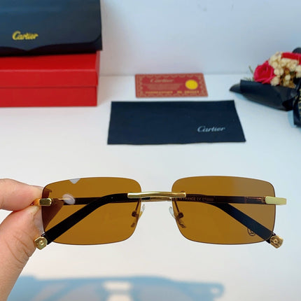 CARTIER 26S RECTANGULAR FRAME IN METAL 431048