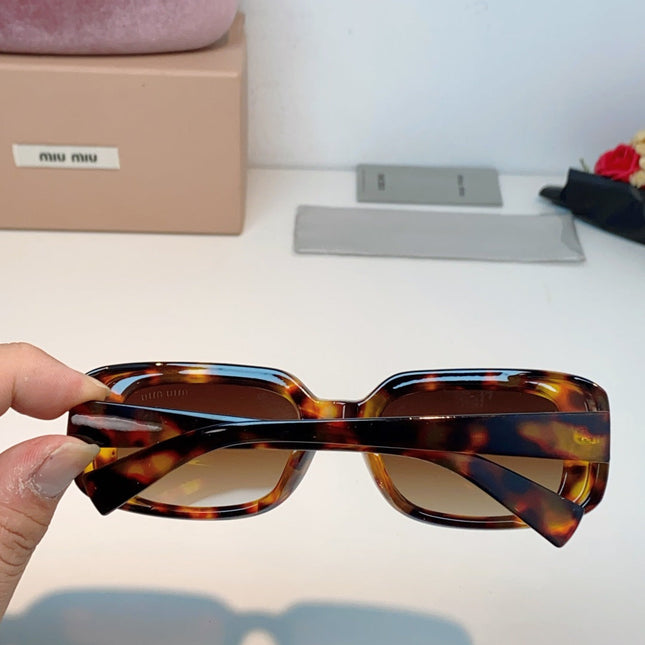 MIUMIU 26S RECTANGULAR FRAME IN ACETATE 426456