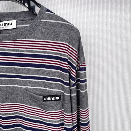MIUMIU LONG-SLEEVE T-SHIRT STYLE 554