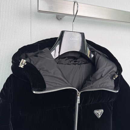 PRADA 25S VELVET JACKET 497