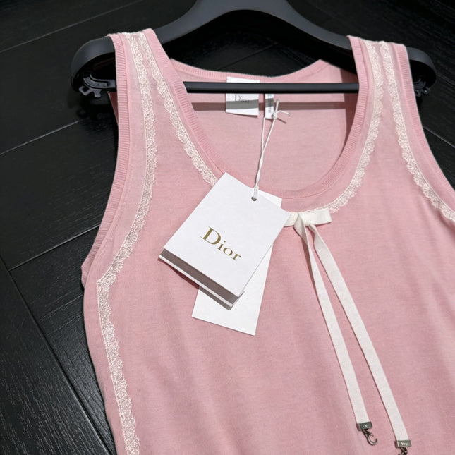 DIOR 26S KNIT SLEEVELESS TOP 1295