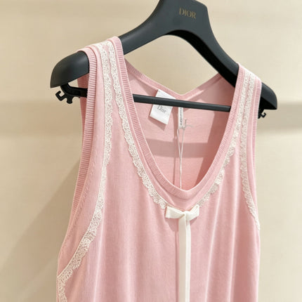 DIOR 26S KNIT SLEEVELESS TOP 1295