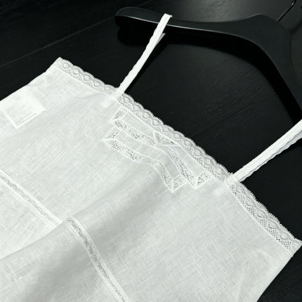 PRADA 26S LACE TRIM CAMISOLE 1044