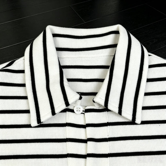 CELINE 26S STRIPED POLO SHIRT 448