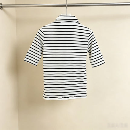 CELINE 26S STRIPED POLO SHIRT 448