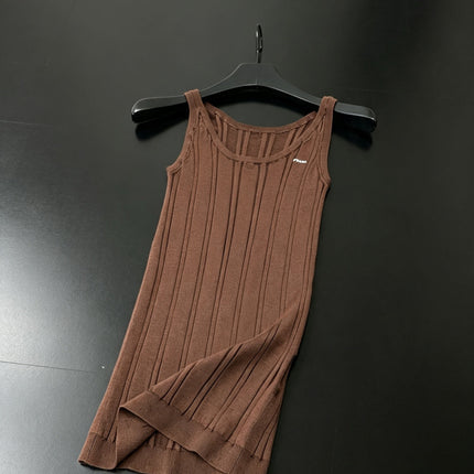 PRADA 26S RIBBED KNIT TANK TOP 1150