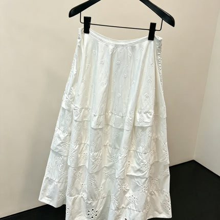 CELINE 26S TIERED SKIRT 526