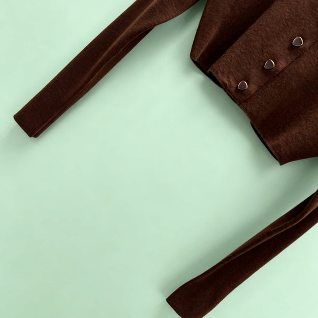 LORO PIANA 26S CROPPED KNIT CARDIGAN 873