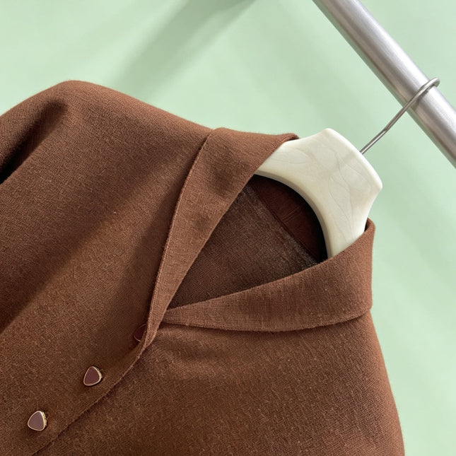 LORO PIANA 26S CROPPED KNIT CARDIGAN 873