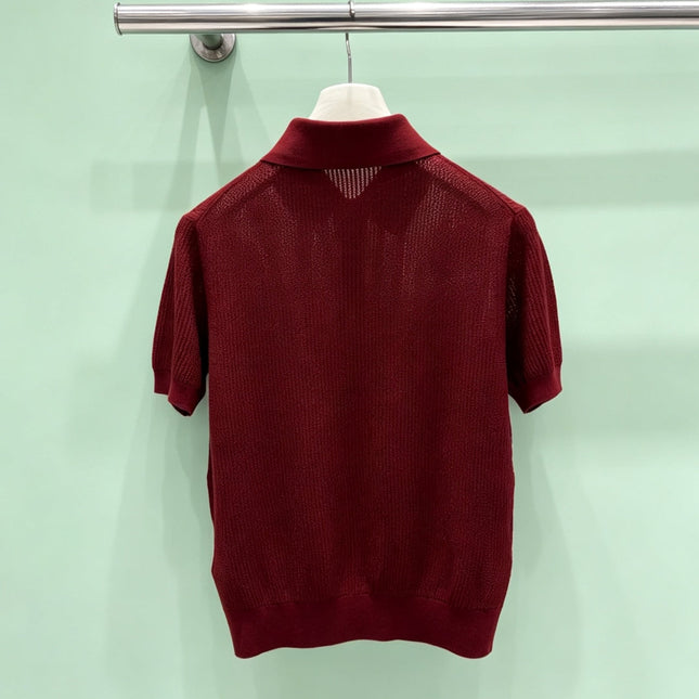 LORO PIANA 26S KNIT POLO SHIRT 870