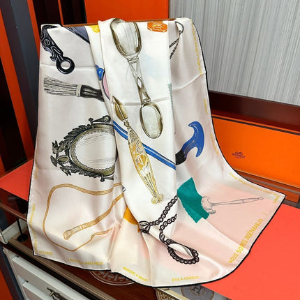 HERMES 26S SCARF 90 IN SILK 492532