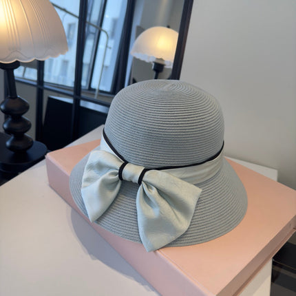 MIUMIU STRAW BUCKET HAT STYLE 52