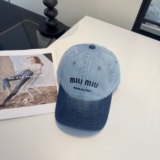 MIUMIU 26S BASEBALL CAP 342253