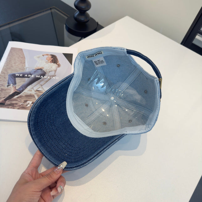 MIUMIU 26S BASEBALL CAP 342253