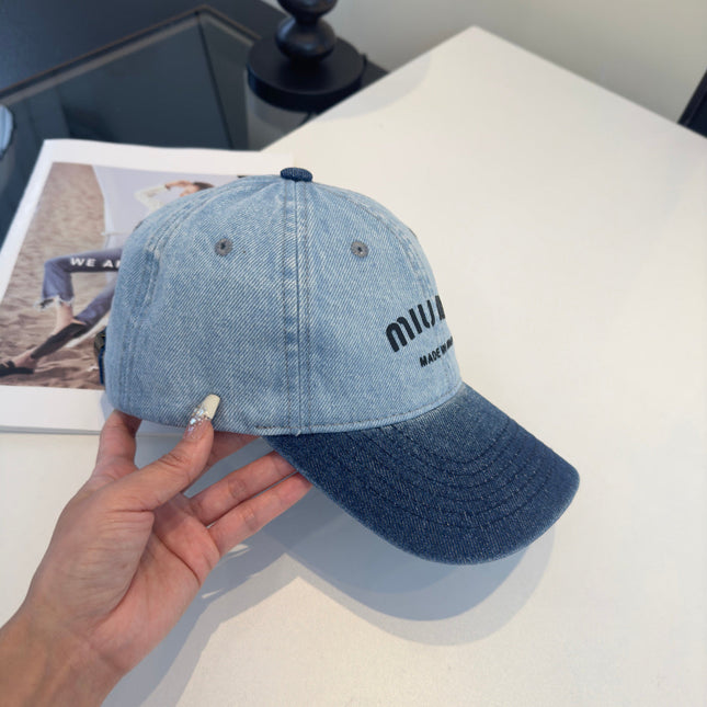 MIUMIU 26S BASEBALL CAP 342253