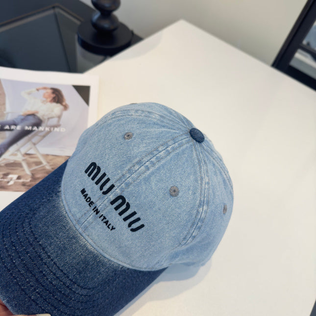 MIUMIU 26S BASEBALL CAP 342253