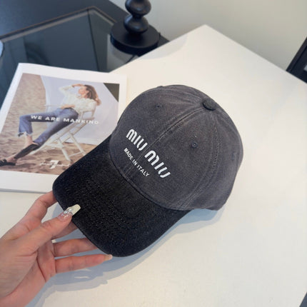 MIUMIU 26S BASEBALL CAP 342254
