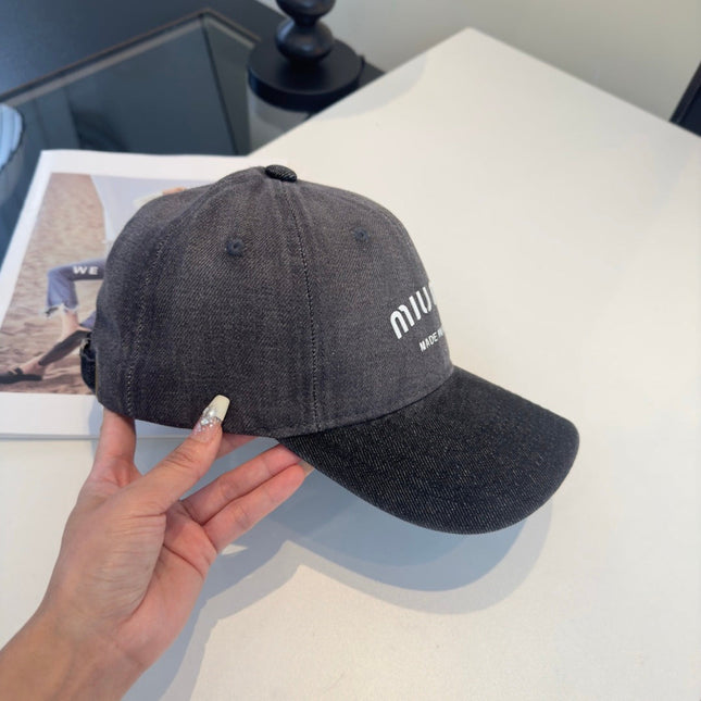 MIUMIU 26S BASEBALL CAP 342254