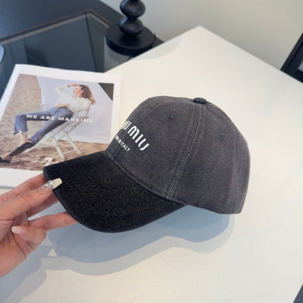 MIUMIU 26S BASEBALL CAP 342254