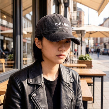 MIUMIU 26S BASEBALL CAP 342254