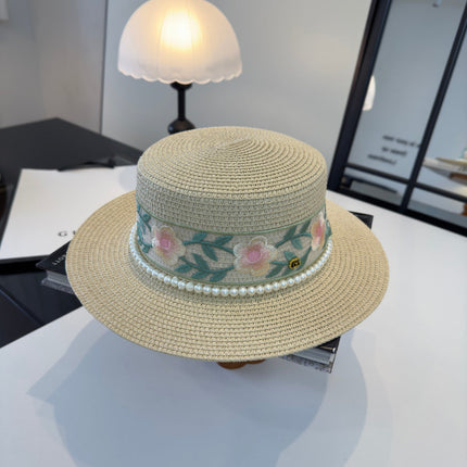 GUCCI 26S WIDE-BRIMMED STRAW HAT 248