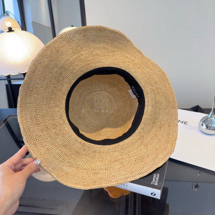 GUCCI 26S WIDE-BRIMMED STRAW HAT 224