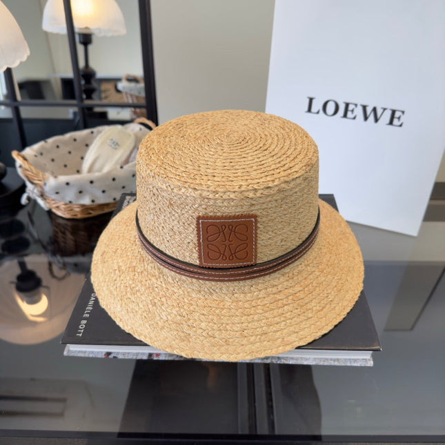 LOEWE 26S STRAW BOATER HAT STYLE 005