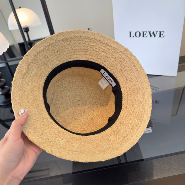 LOEWE 26S STRAW BOATER HAT STYLE 005