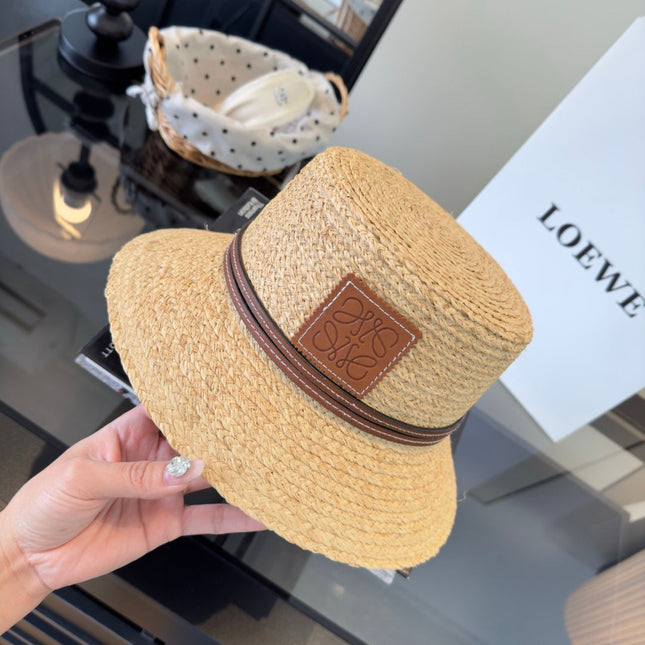 LOEWE 26S STRAW BOATER HAT STYLE 005