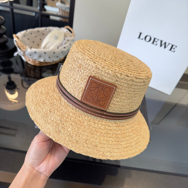 LOEWE 26S STRAW BOATER HAT STYLE 005