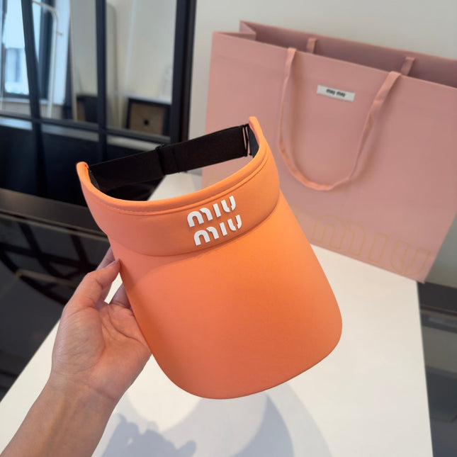MIUMIU 26S EMBOSSED LOGO TECH VISOR 343563