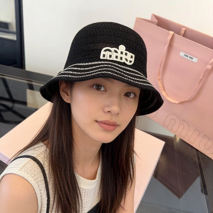 MIUMIU 26S CROCHET BUCKET HAT 342085
