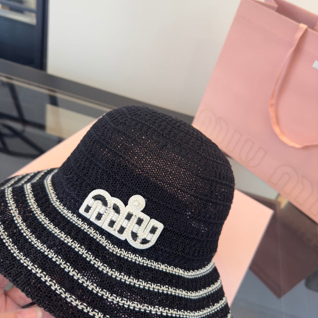 MIUMIU 26S CROCHET BUCKET HAT 342085