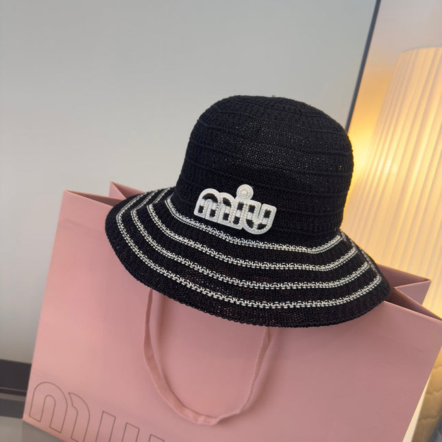 MIUMIU 26S CROCHET BUCKET HAT 342085