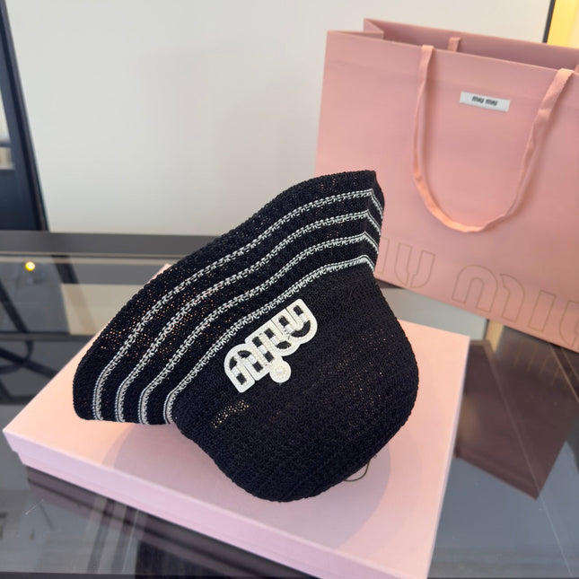 MIUMIU 26S CROCHET BUCKET HAT 342085