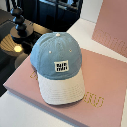 MIUMIU 26S BASEBALL CAP 331381