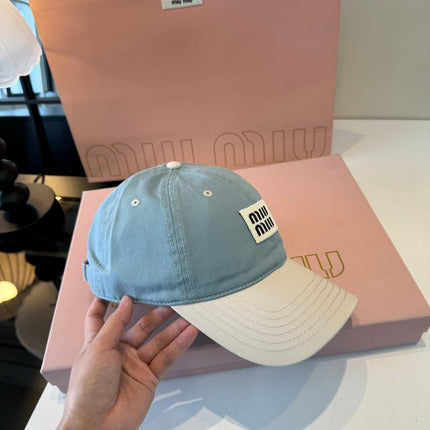 MIUMIU 26S BASEBALL CAP 331381