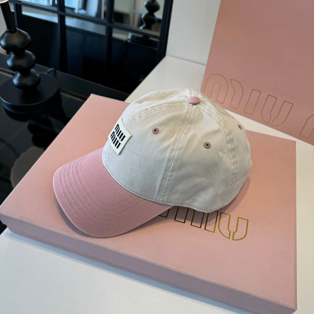 MIUMIU 26S BASEBALL CAP 331382