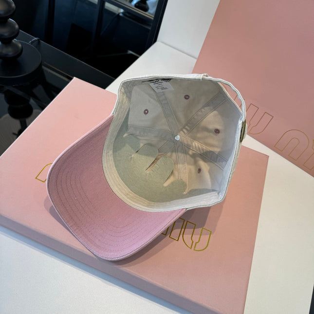 MIUMIU 26S BASEBALL CAP 331382