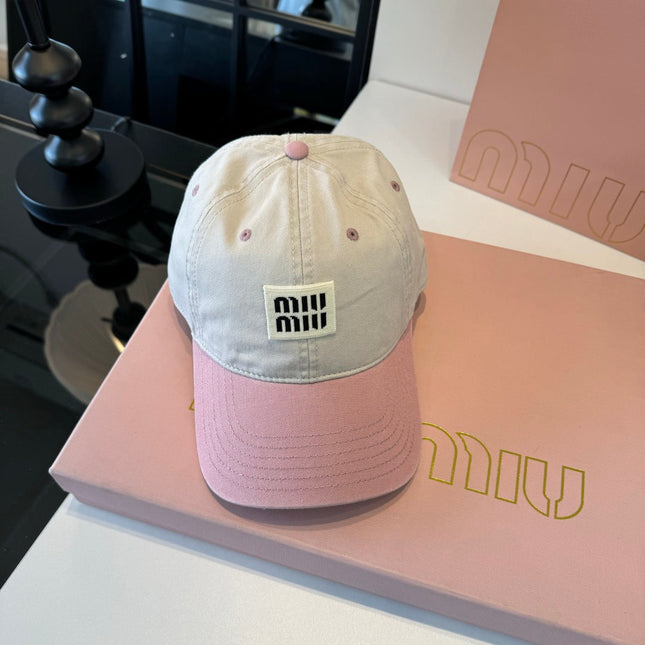 MIUMIU 26S BASEBALL CAP 331382