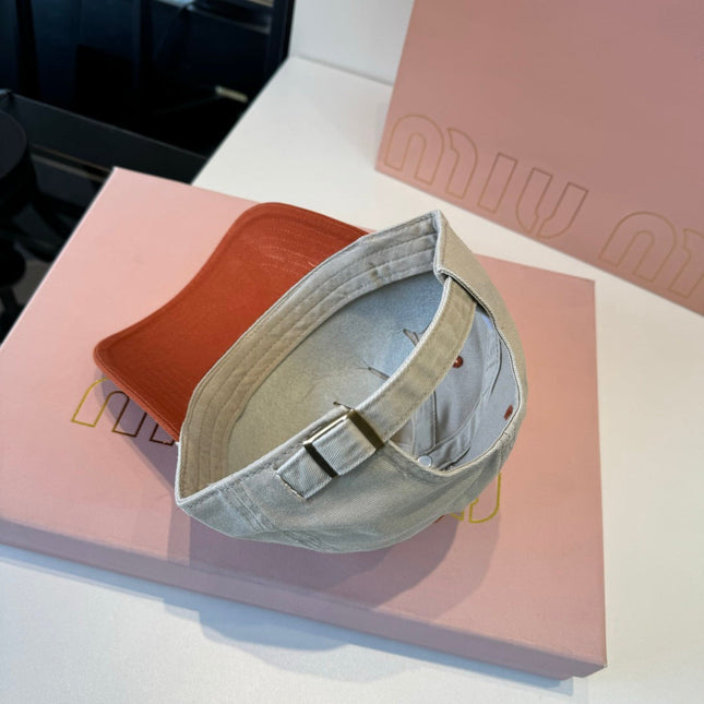 MIUMIU 26S BASEBALL CAP 331384