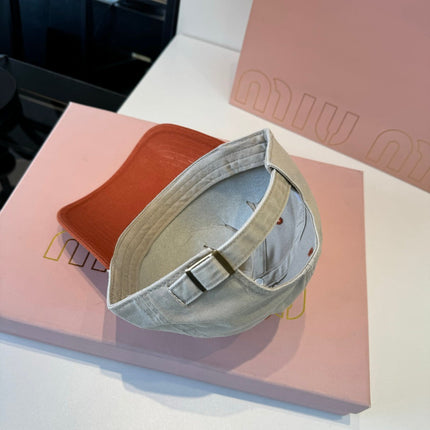 MIUMIU 26S BASEBALL CAP 331384