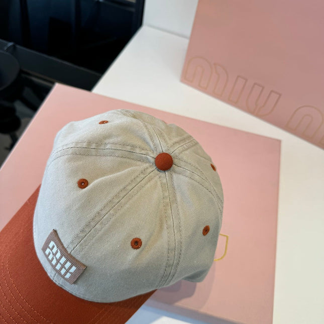 MIUMIU 26S BASEBALL CAP 331384