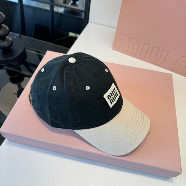 MIUMIU 26S BASEBALL CAP 331385