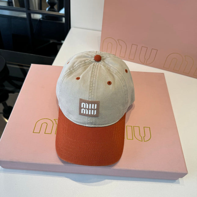 MIUMIU 26S BASEBALL CAP 331384