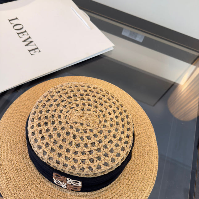 LOEWE 26S STRAW BOATER HAT STYLE 059